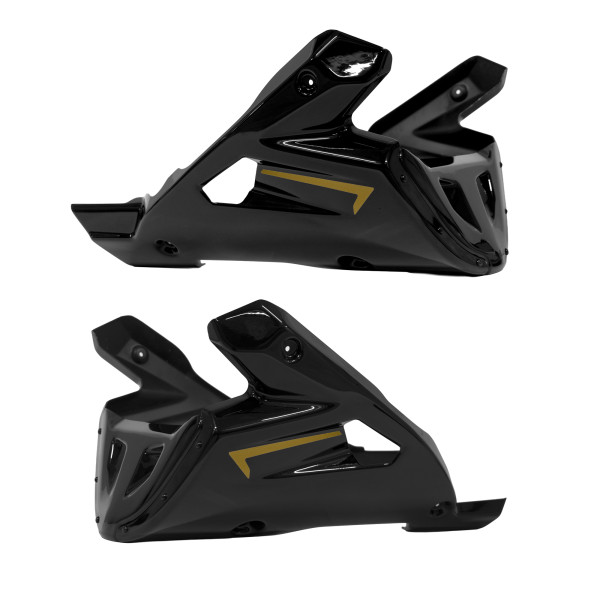 Pyramid Plastics Pyramid decals | gold belly pan decal | yamaha xsr 900 2025>current
